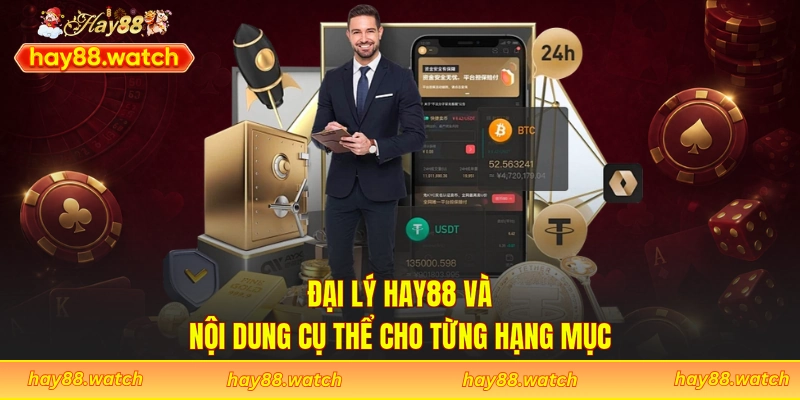 Đại lý Hay88 và nội dung cụ thể cho từng hạng mục