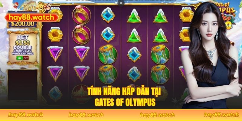 Tính năng hấp dẫn tại Gates of Olympus